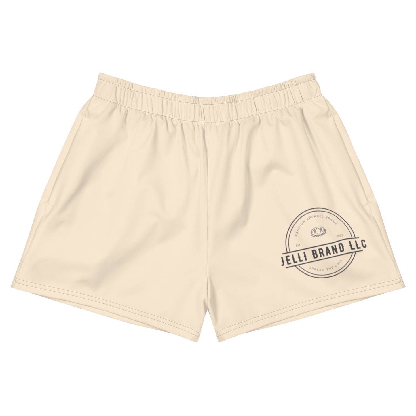 Women’s Recycled Athletic Jelli Logo Shorts In Papaya